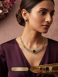 Interchangeable Stone Hasli Necklace Set