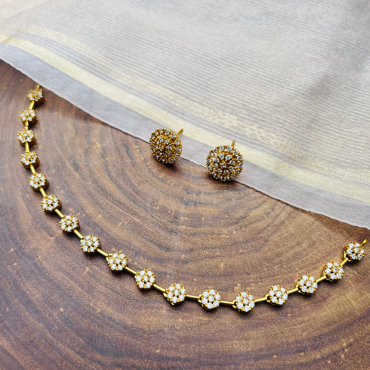 Buy Premium AD Necklace Sets Online in Chennai