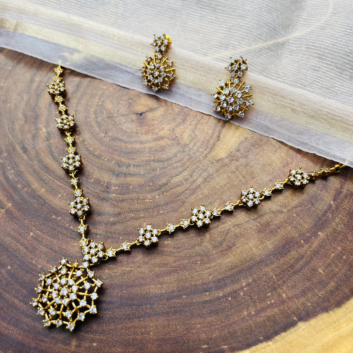 American Diamond Necklace Sets in Chennai