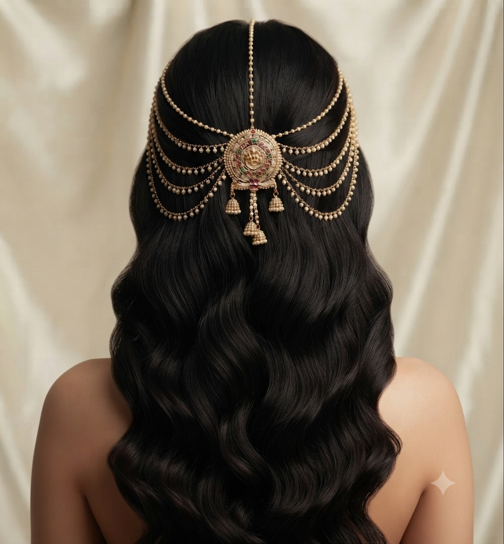 Antique Pearl Layered Juda Pin