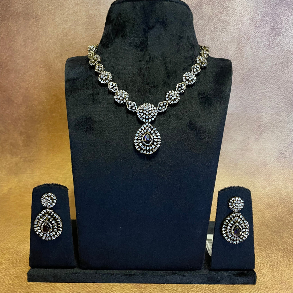 Purple AD necklace