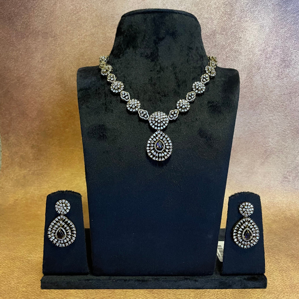 Purple AD necklace