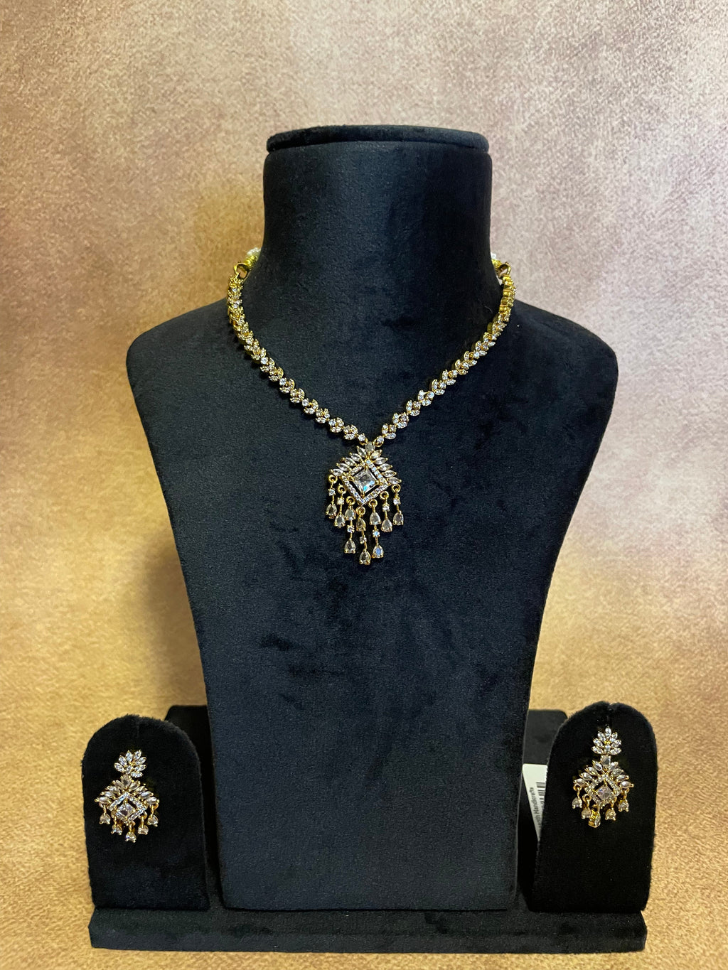 Diamond AD necklace
