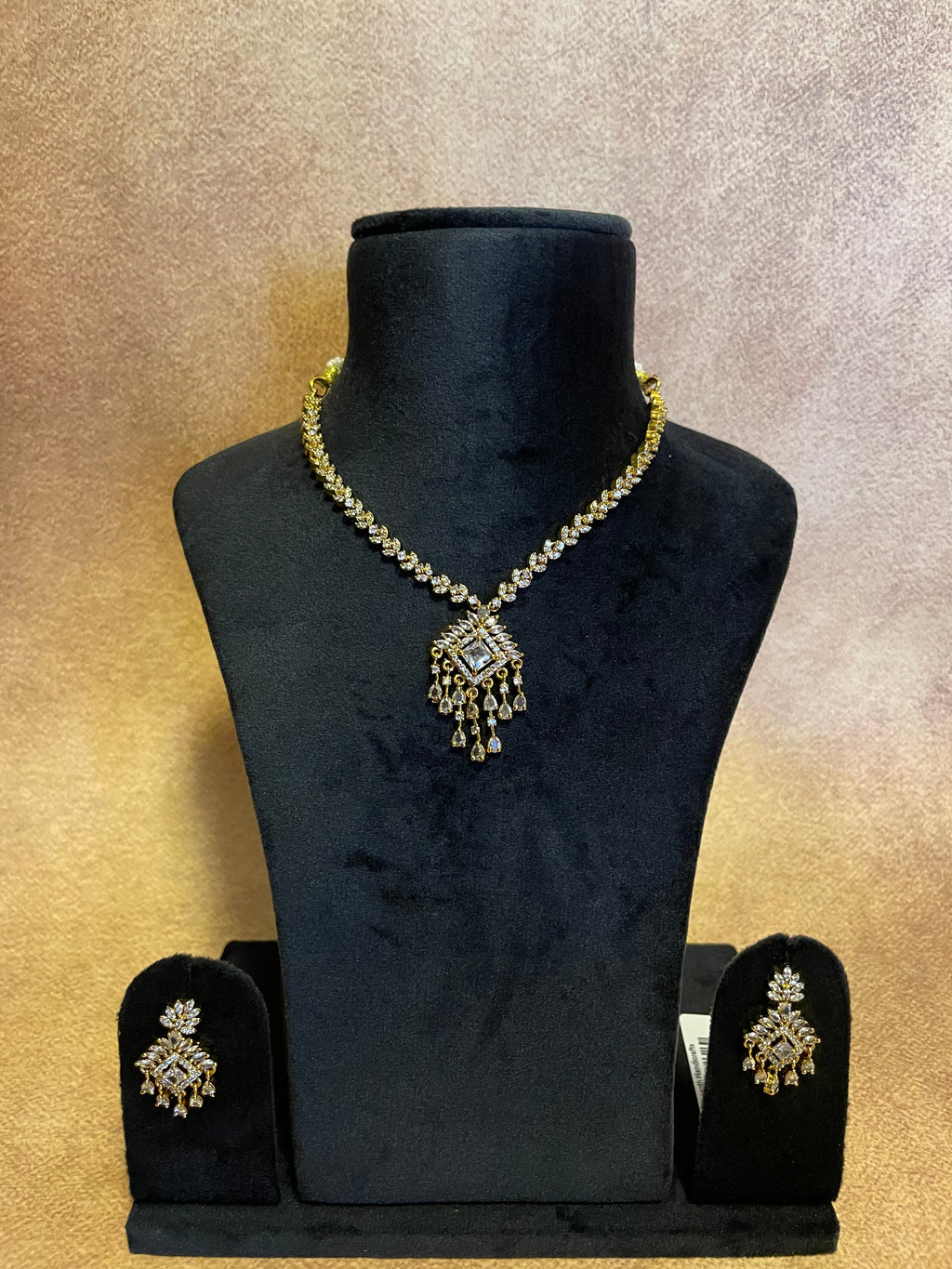 Diamond AD necklace