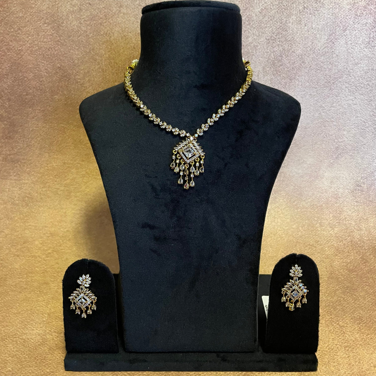 Diamond AD necklace