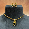 Indra Emerald Pendant Necklace