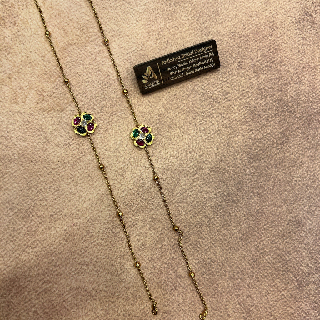 Mithra Multi color Anklet