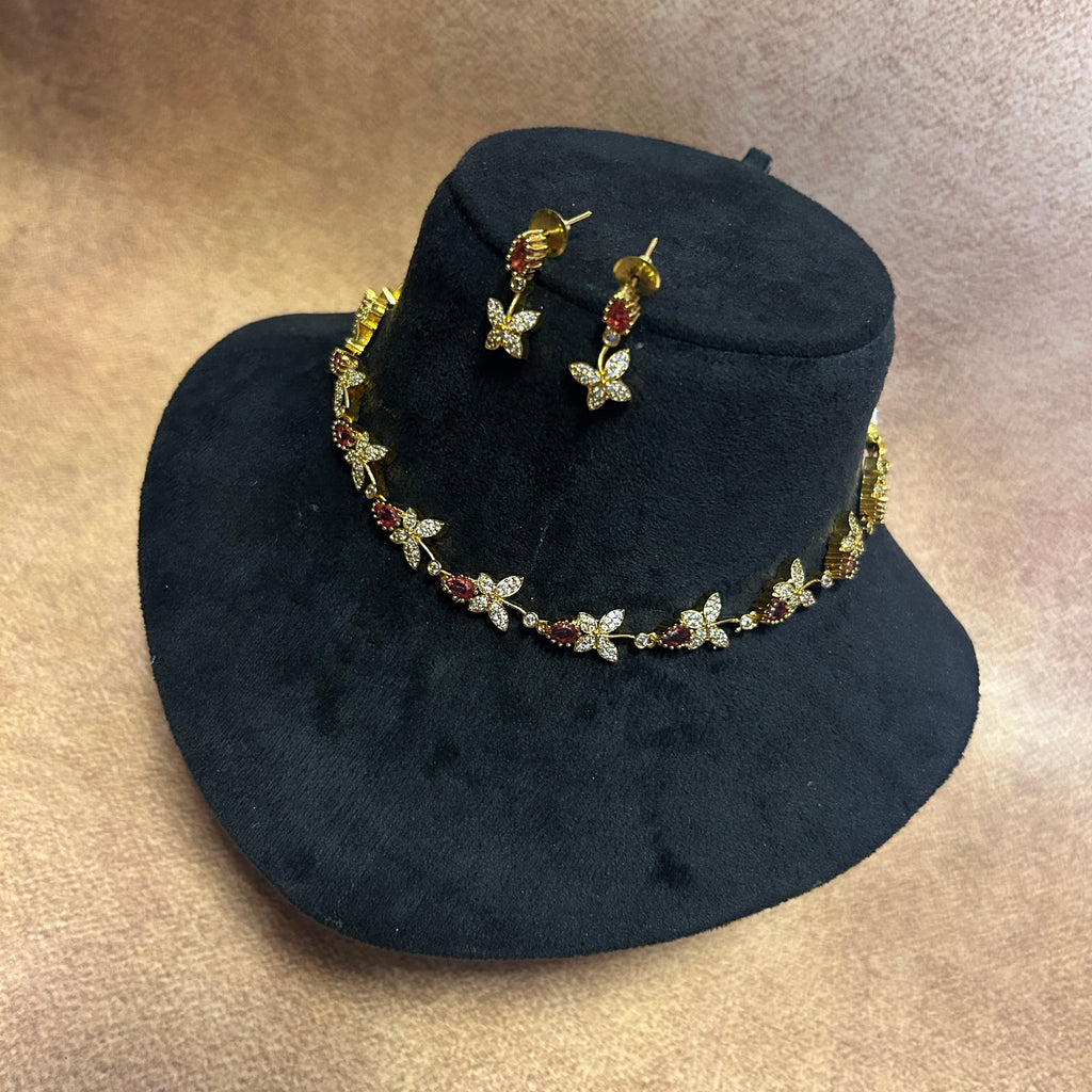 Butterfly AD necklace