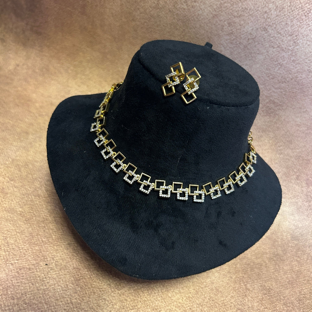 Square AD necklace