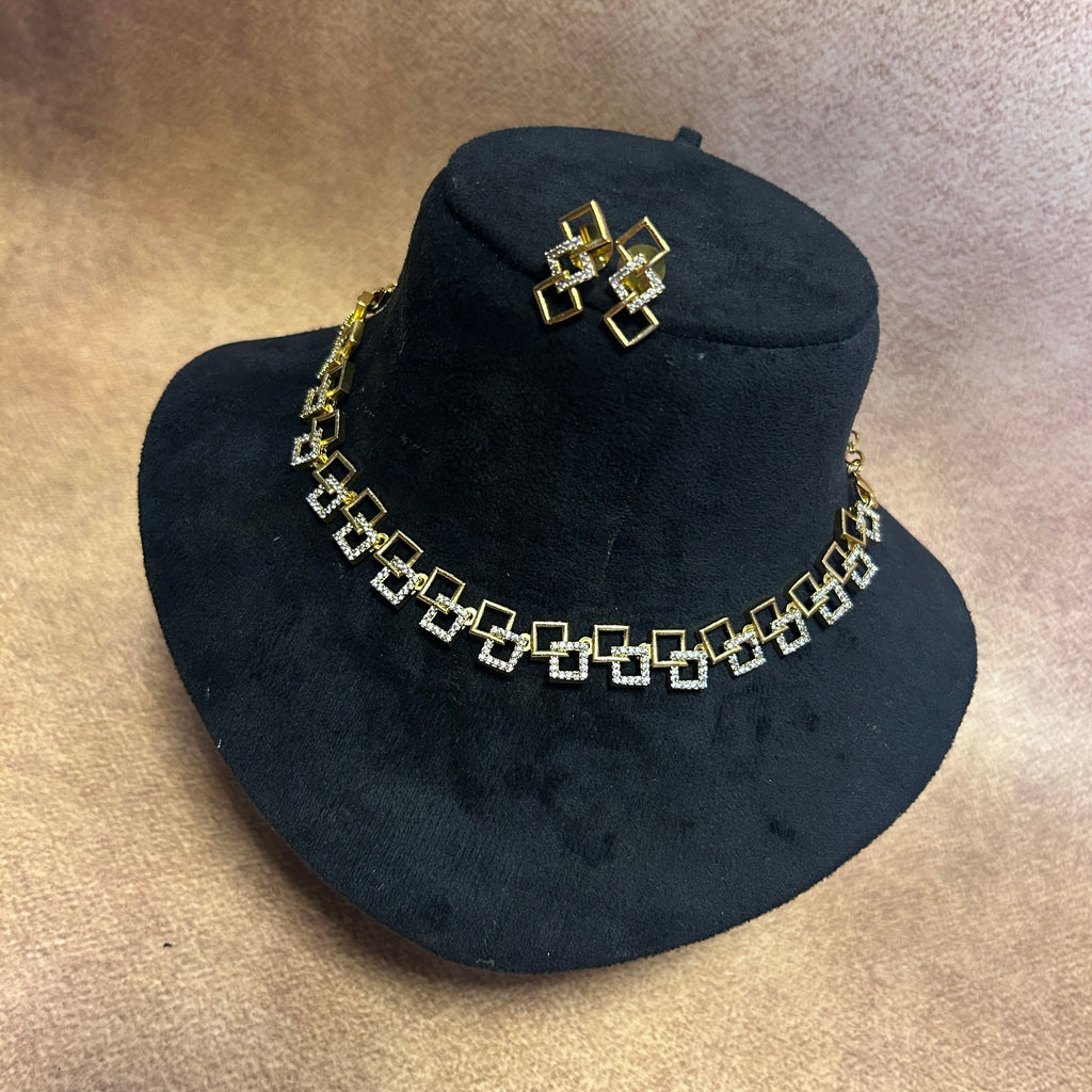Square AD necklace