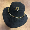 Arum u multicolour AD necklace