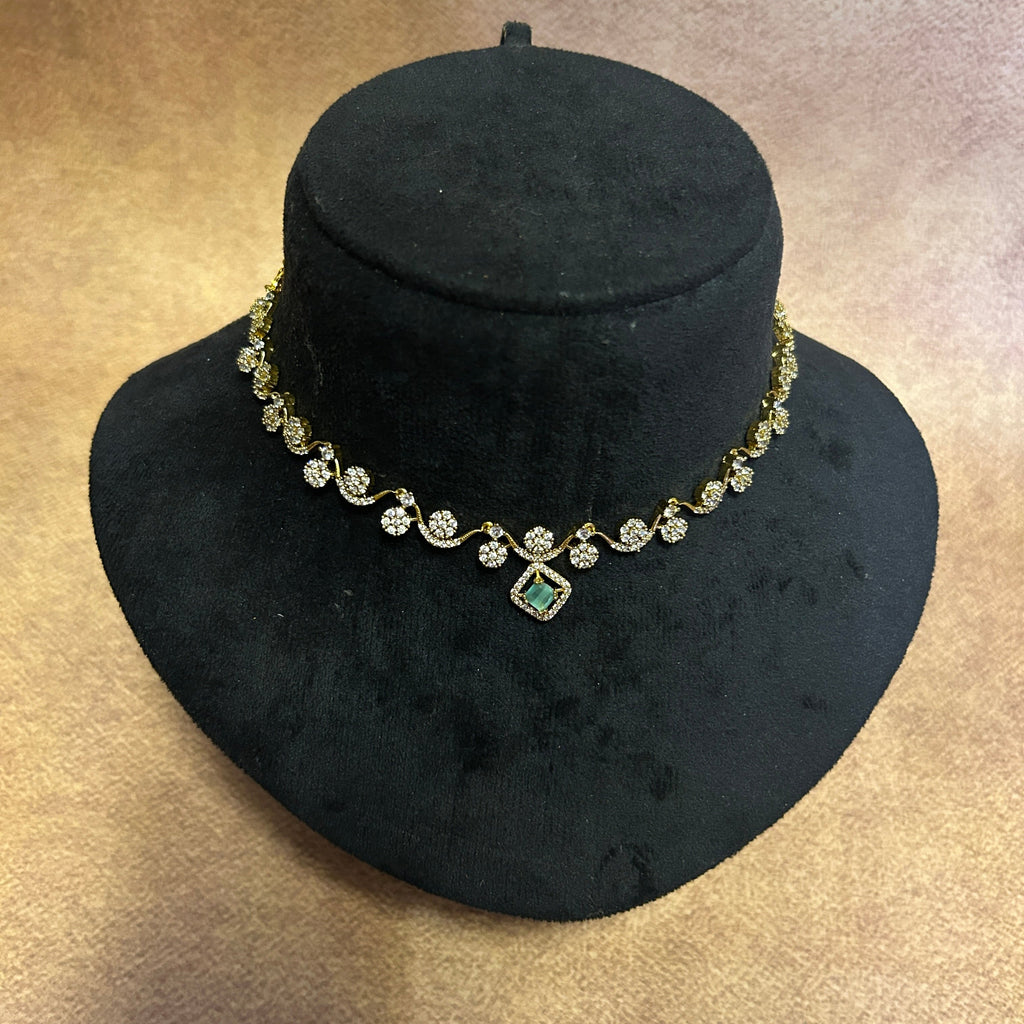 Scallop AD necklace