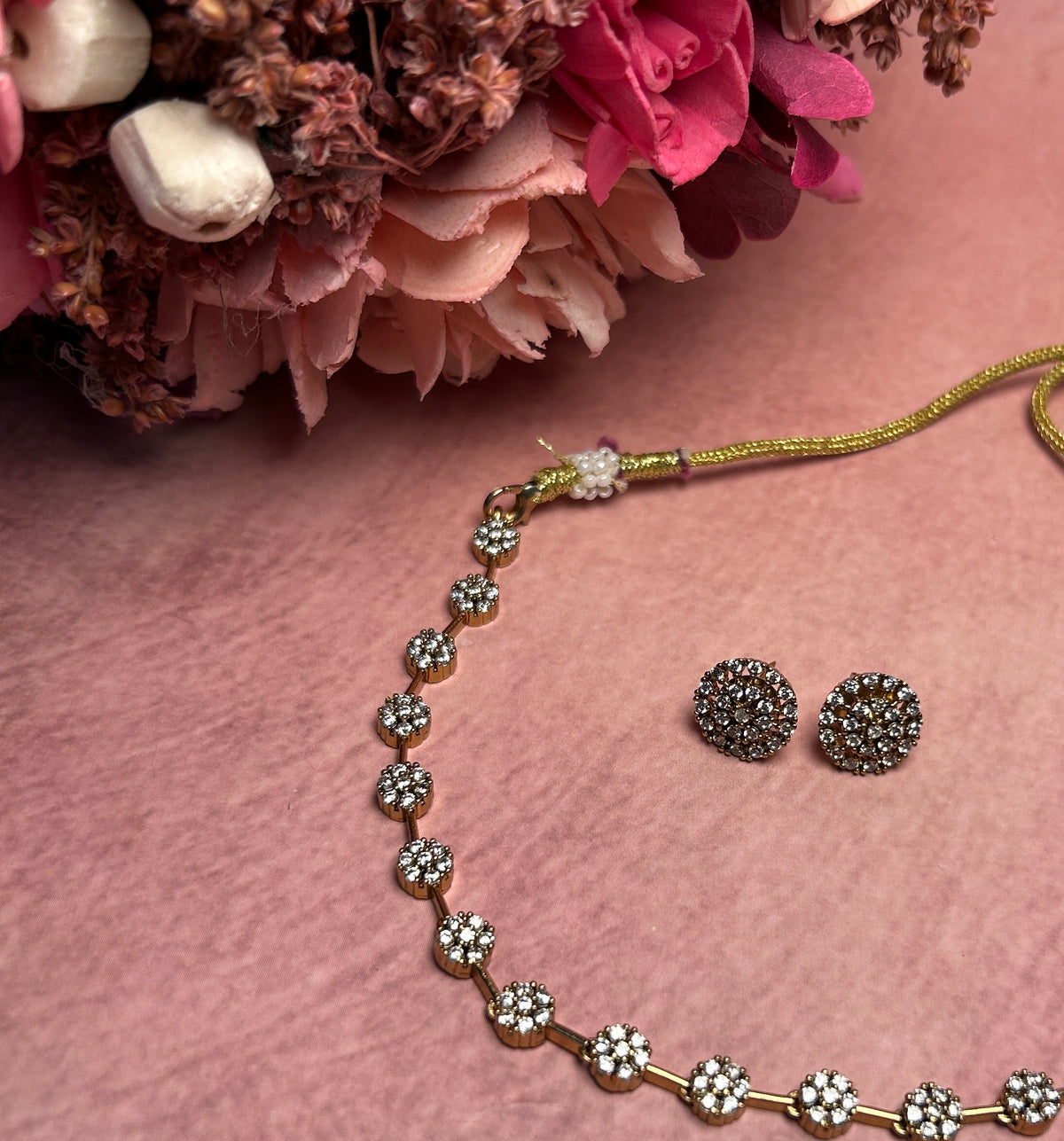Starlight American Diamond Choker