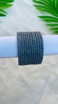 VIHANTH GREY GLASS BANGLE VH054
