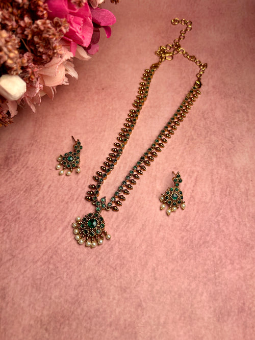 Antique Green Attigai Set