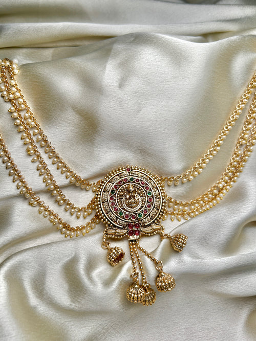 Antique Pearl Layered Juda Pin